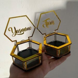Customized Wooden Light Shadow Box – Personalized LED Photo Shadow Frame