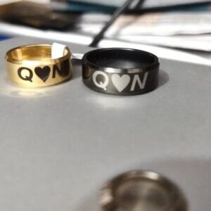 Customized Metal Ring – Personalized Name Engraved Premium Key Ring