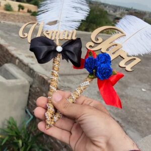 Customized Nikah Pencil – Personalized Islamic Wedding Name Printed Pencil Set