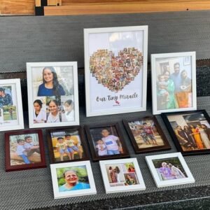 Customized PVC Frame – Personalized Photo & Name Printed Wall Frame