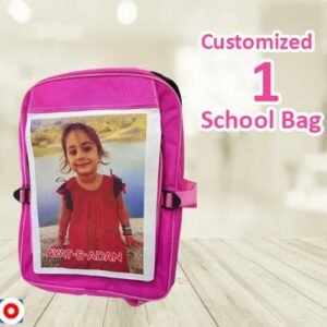Customized School Bag with Picture – Personalized Photo Printed School Backpack