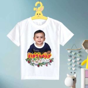 Customized White T-Shirt – Personalized Printed White Tee for Men & Women