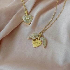 Customized Zircon Necklace – Personalized Elegant Name & Crystal Pendant Jewelry